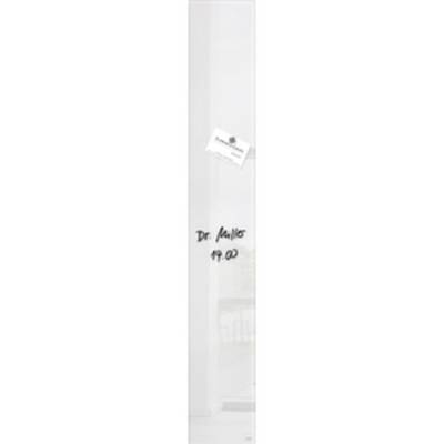 Sigel Glas-Magnettafel Artverum Super-Weiß (B x H) 12 cm x 78 cm GL101