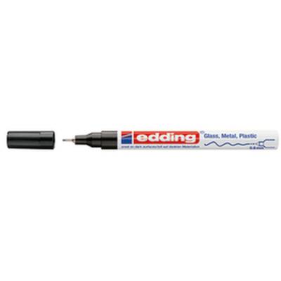 edding Lackmarker 780 4-780001 0,8mm Rundspitze permanent schwarz