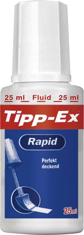 Korrekturflüssigkeit Rapid weiß 25ml