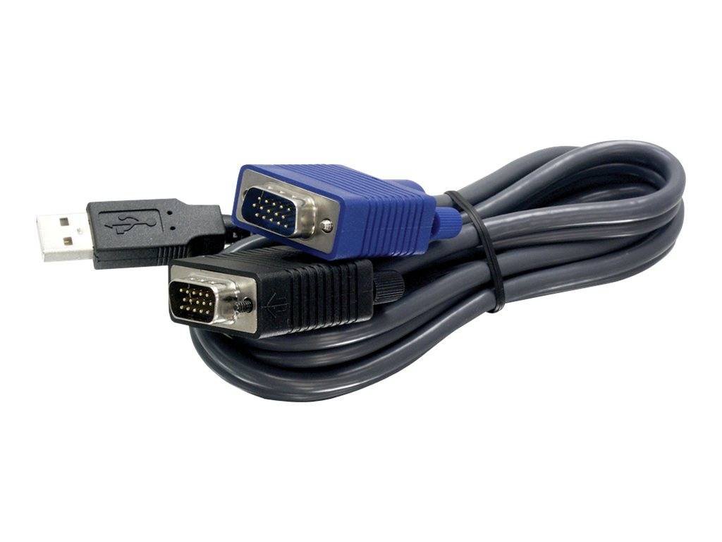 TRENDnet KVM Kabel USB /VGA 4.5m Multimedia-Technik KVM
