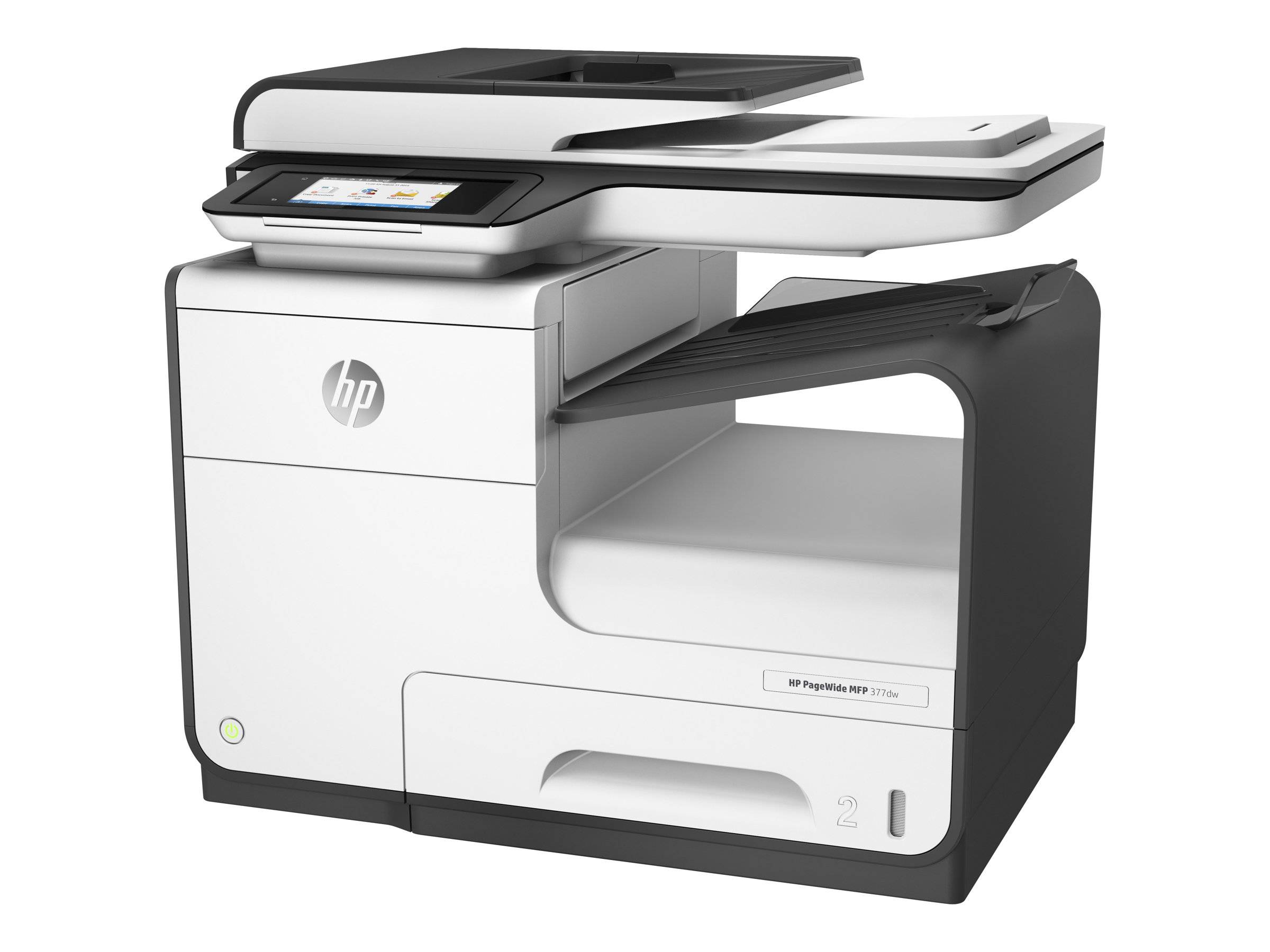 HP PageWide MFP 377dw - Multifunktionsdrucker - Farbe - seitenbreite Palette - Legal (216 x 356 mm) (Original) - A4/Lega