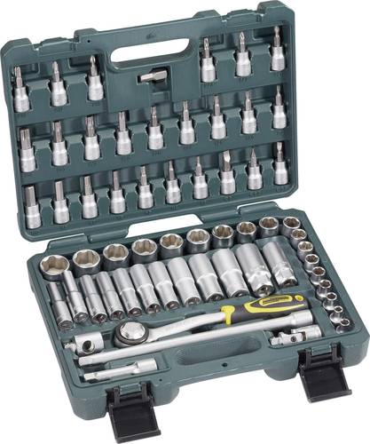 Steckschlüsselsatz metrisch 3/8 (10 mm) 61teilig 2045-SL