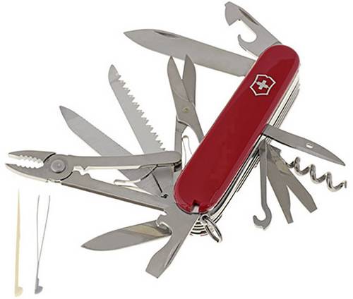 Handyman Swiss Army Knife red V-1 37 V1 37 37 37 73 (1.3773) - Victorinox