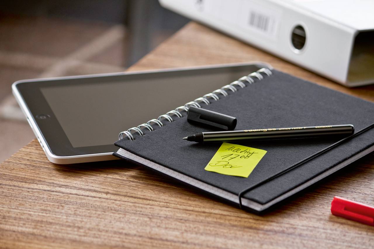 edding 85 Office Tintenroller F blau