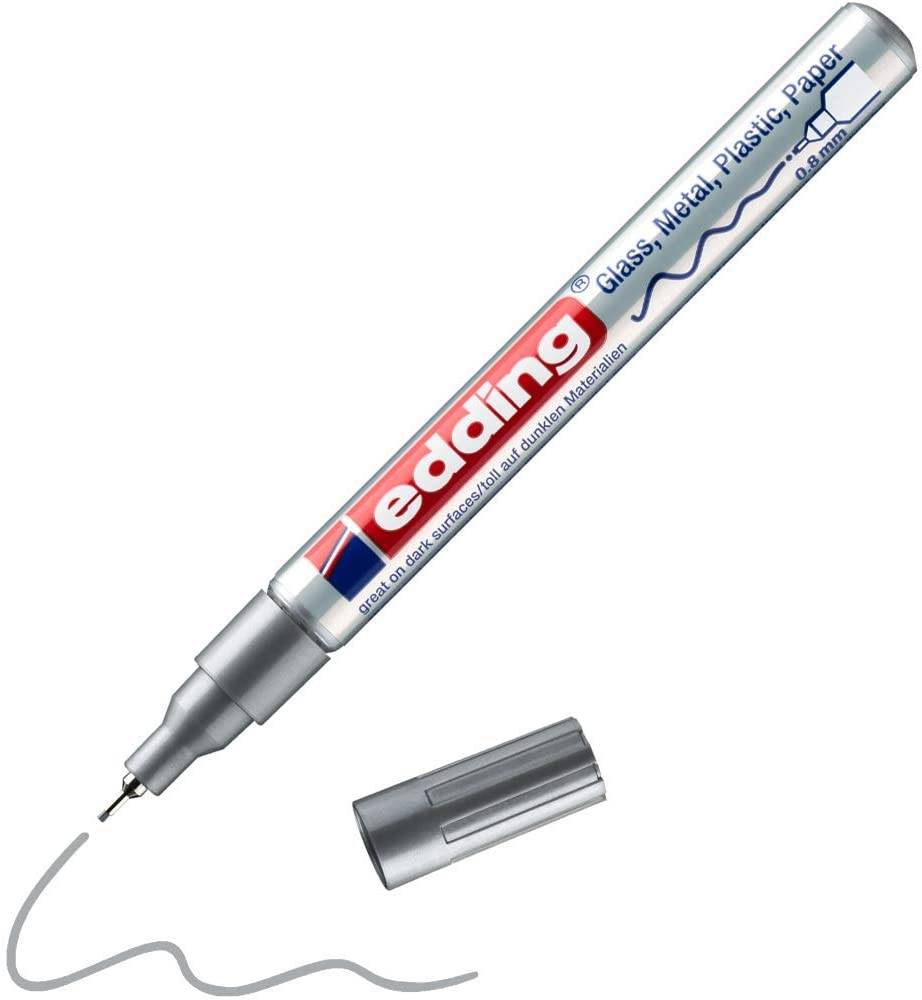 Edding 780 4-780-9-054 Lackmarker Silber 0.8mm