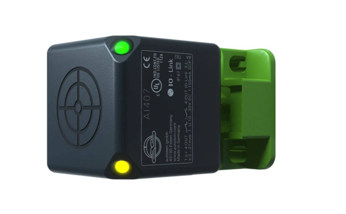 Induktiver Sensor mit IO-Link IP69K - AI407 - autosen