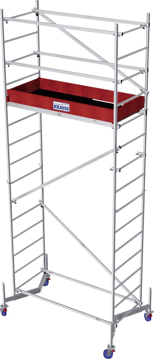 Krause 710130 ClimTec Aluminium Gerüst 1. Aufstockung Arbeitshöhe (max.): 5.00 m Silber 23 kg
