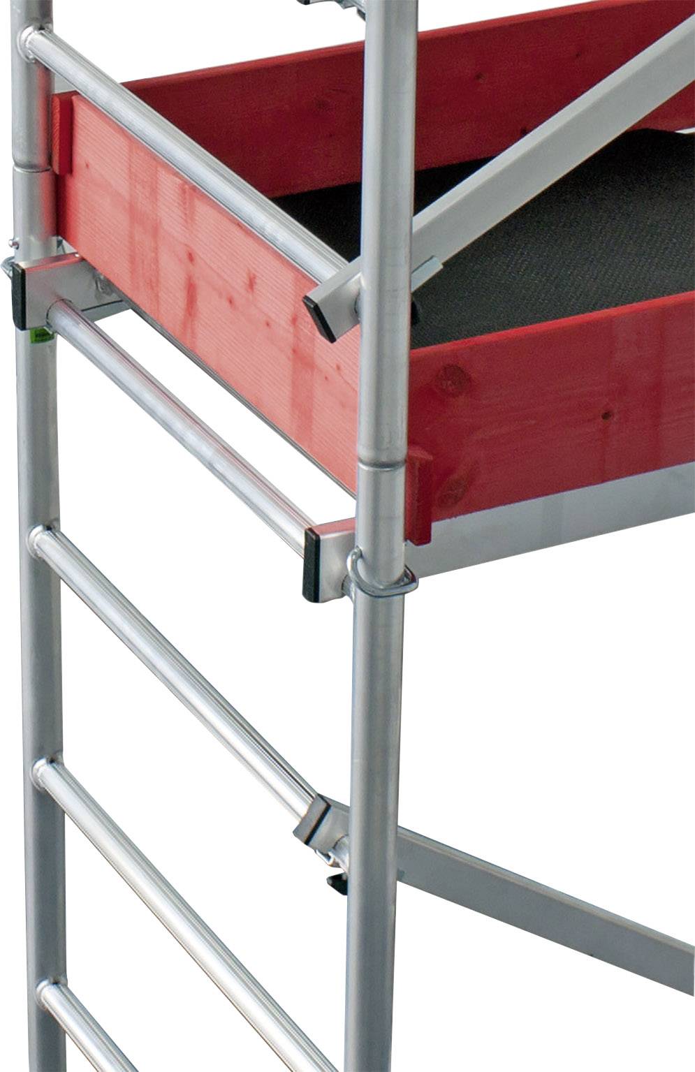 Krause 710130 ClimTec Aluminium Gerüst 1. Aufstockung Arbeitshöhe (max.): 5.00 m Silber 23 kg