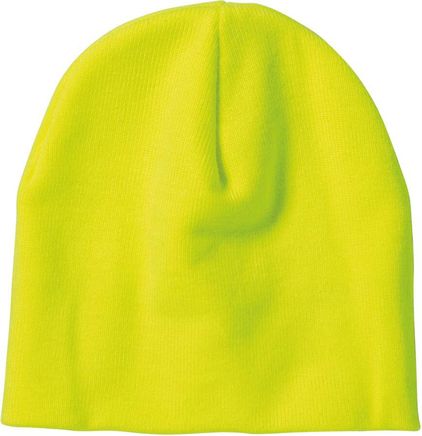 Strickmütze 9108 AM 117227-130-999 Größe Uni Farbe warngelb