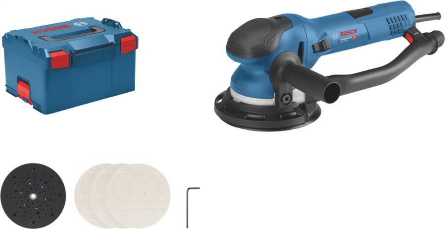 Bosch Professional Bosch Power Tools 0601257101 Exzenterschleifer mit Zubehör 750 W