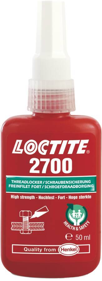 Schraubensicherung hochfest Loctite 2700 1948763 Gebindeart Flasche Inhalt 50 ml
