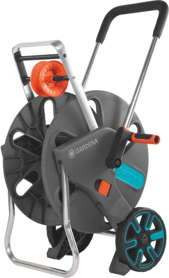 GARDENA 18520-20 CleverRoll L Easy Schlauchwagen 1 St. Grau, Türkis, Orange