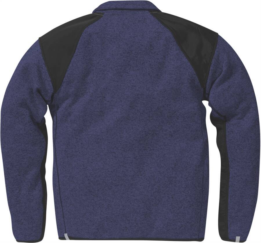 Fleecejacke 7451 PRKN 114032-597-M Größe M Farbe blau / schwarz