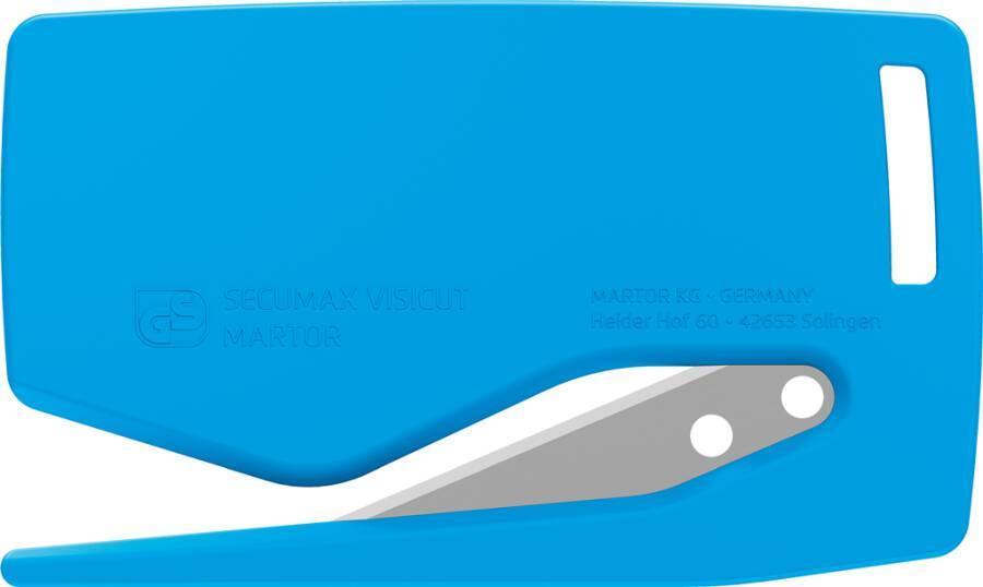 Sicherheitsmesser SECUMAX VISICUT 47012.12 Typ SECUMAX VISICUT Breite 2,5 mm Länge 69,6 mm Höhe 41,6 mm Klingenstärke
