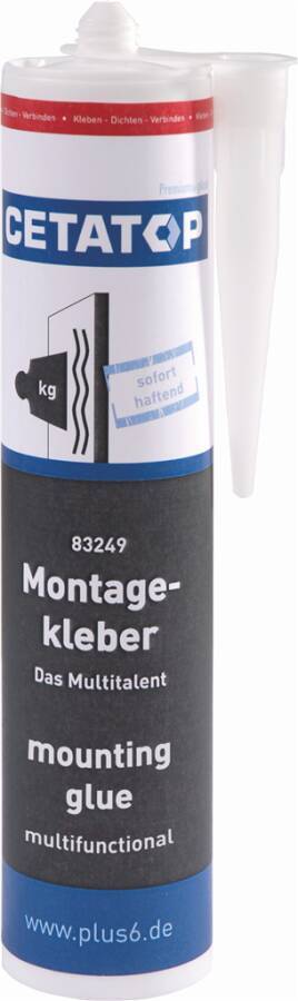 Montagekleber CETATOP 290ml lösemittelfrei 83249, 1x -04061634001029
