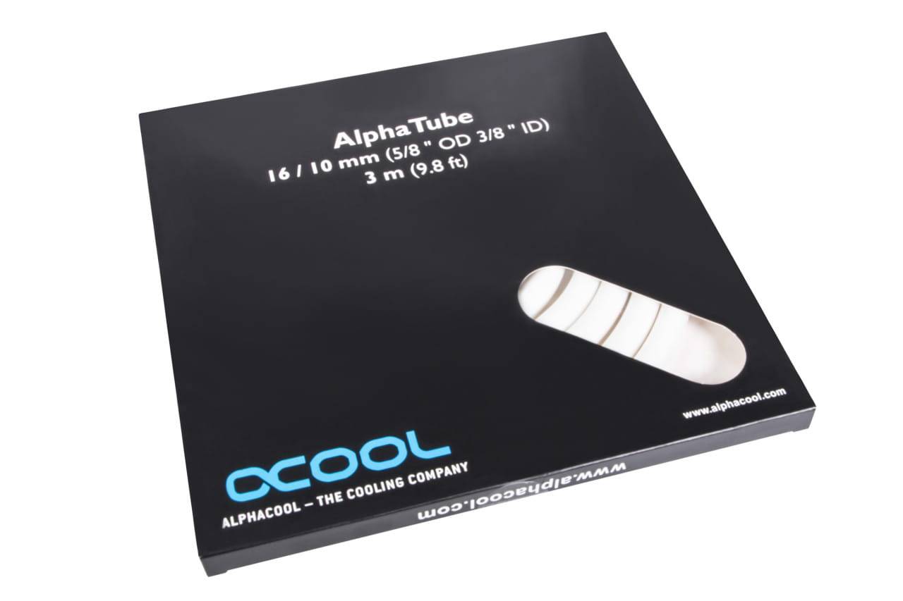 Alphacool 17531 - Weiß - röhre - Polyvinylchlorid PVC - 80° - 1.6 cm - 3