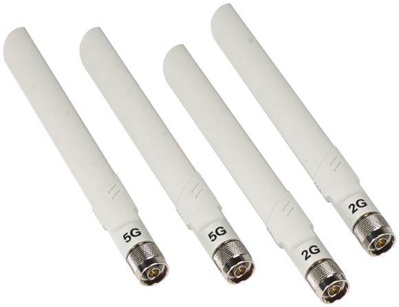 NETGEAR DualBand AntennenBundle f.WND930 Antenne 5 dB 2.4 GHz, 5 GHz