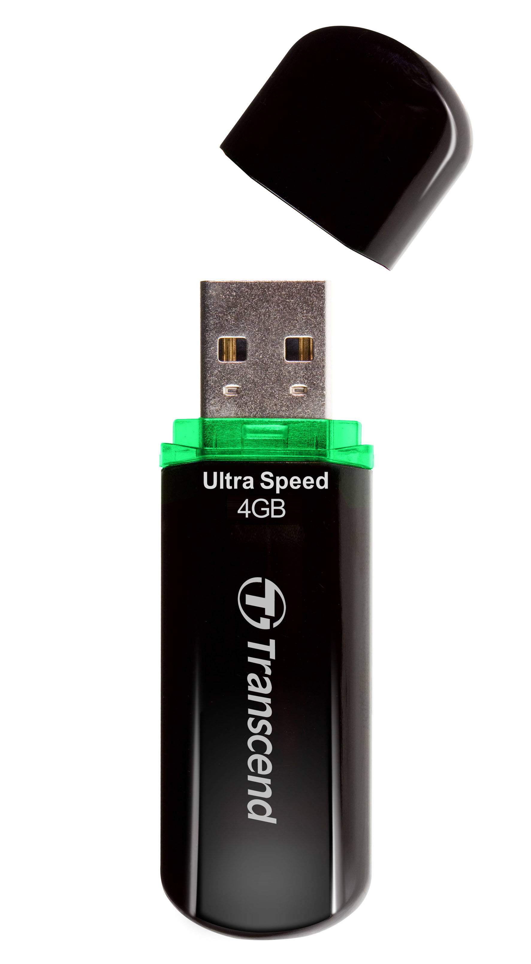 Transcend JetFlash® 600 USB-Stick 4 GB Blau TS4GJF600 USB 2.0