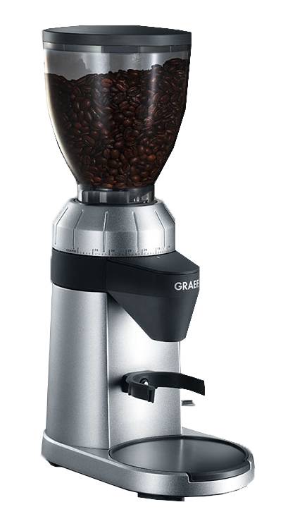Graef CM800EU CM800EU Kaffeemühle Silber, Schwarz Stahl-Kegelmahlwerk