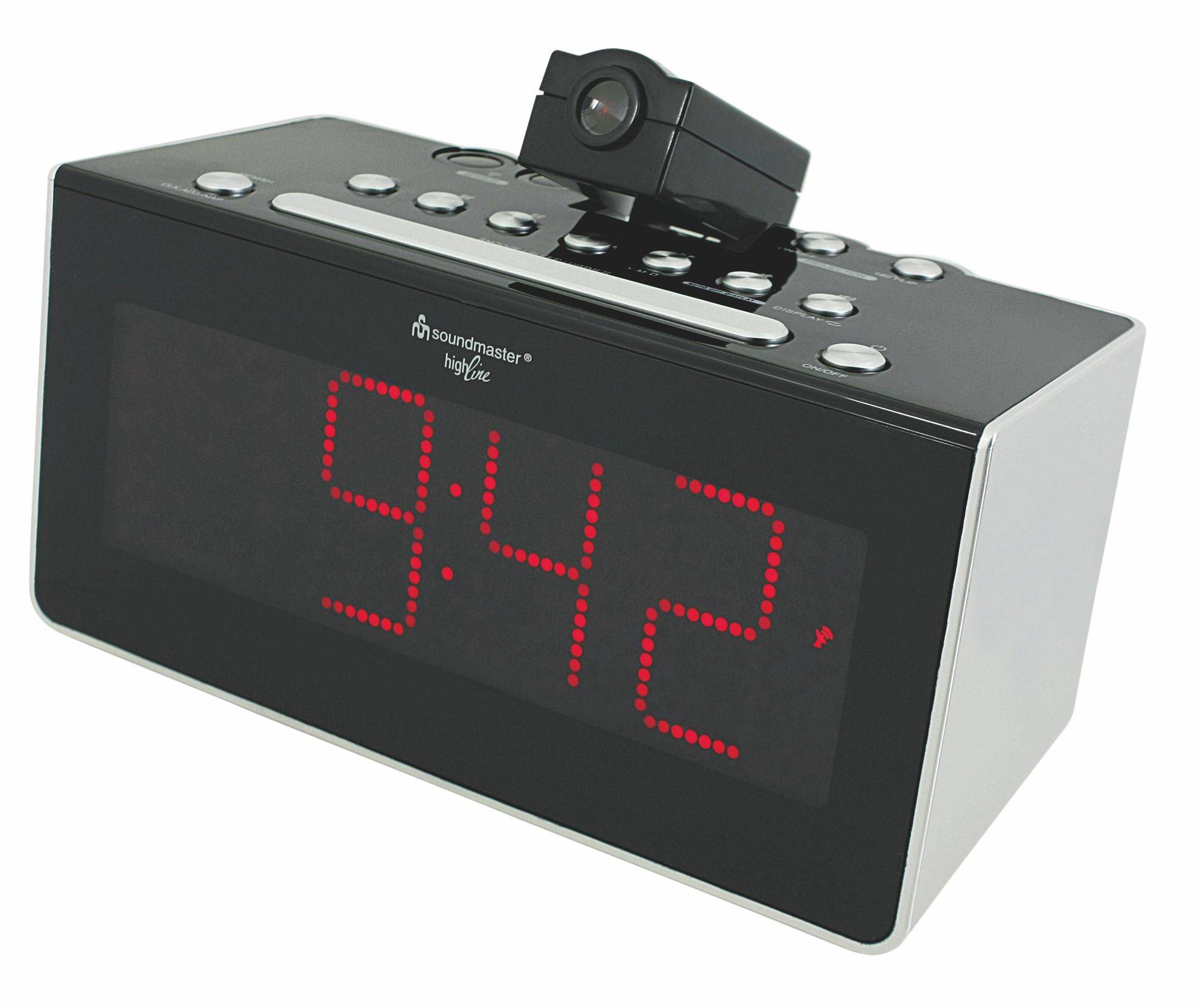 soundmaster FUR6005 Radiowecker UKW Schwarz