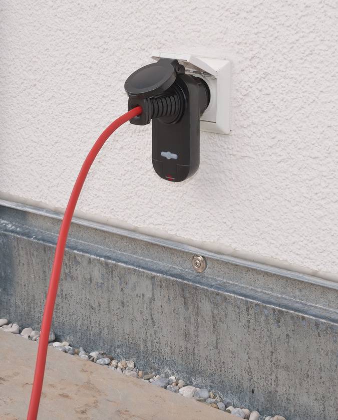Brennenstuhl RC CE1 0201 1507030 Funk Steckdosen-Set 3teilig Außenbereich 1000 W