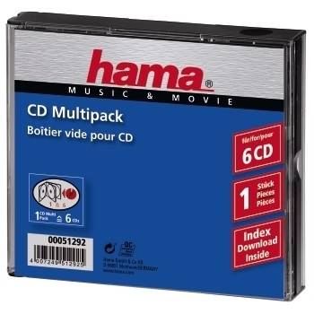 hama 00051292 CD-Multipack 6