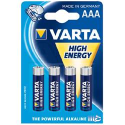 Varta High Energy - Batterie 4 x AAA - Alkalisch