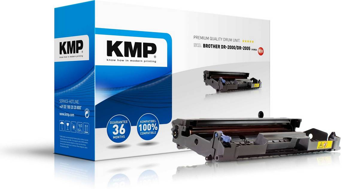 KMP B-DR24 - Kompatibel - Trommeleinheit (Alternative zu: Brother DR2000, Brother DR2005)