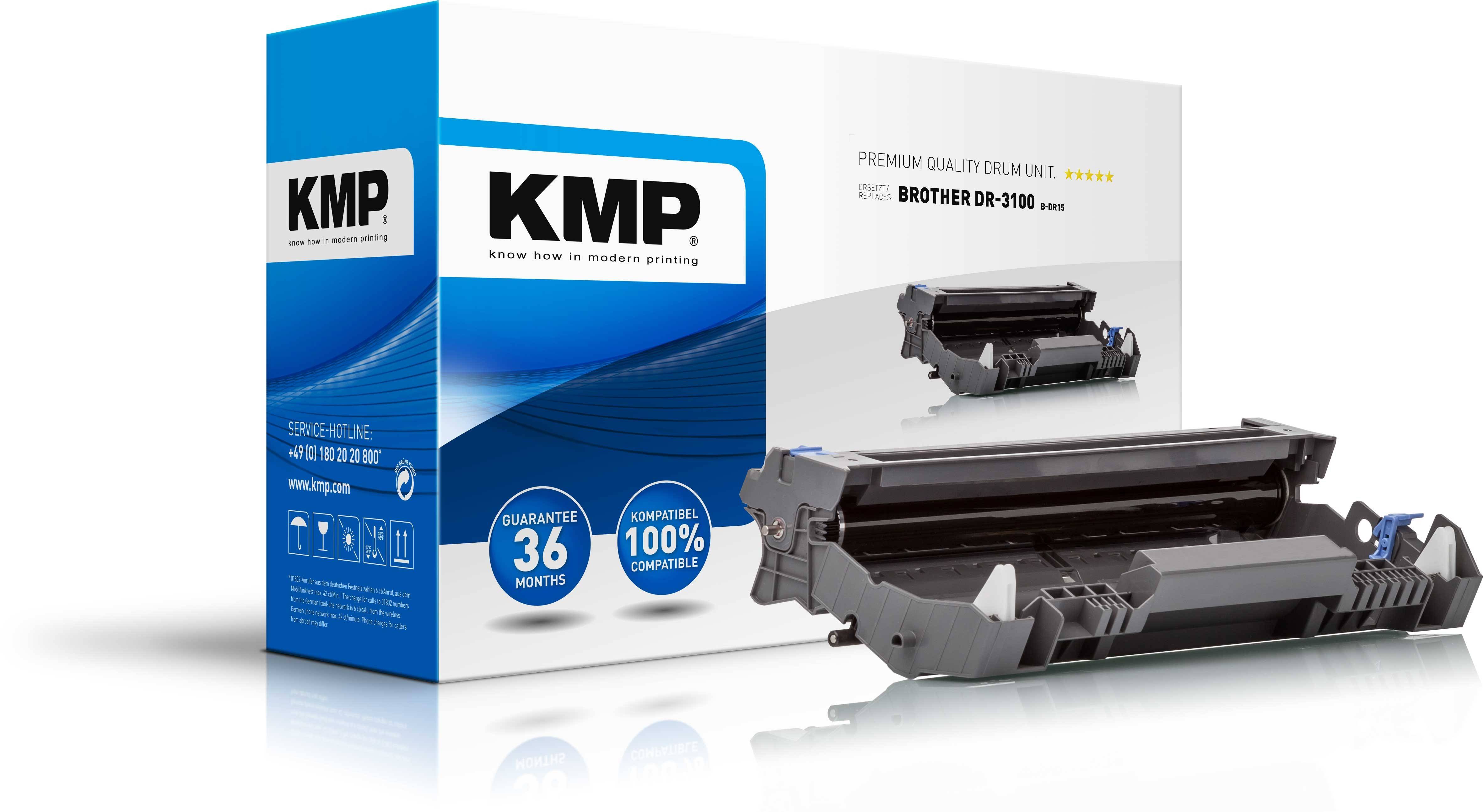 KMP B-DR15 - Schwarz - kompatibel - Trommeleinheit (Alternative zu: Brother DR3100)
