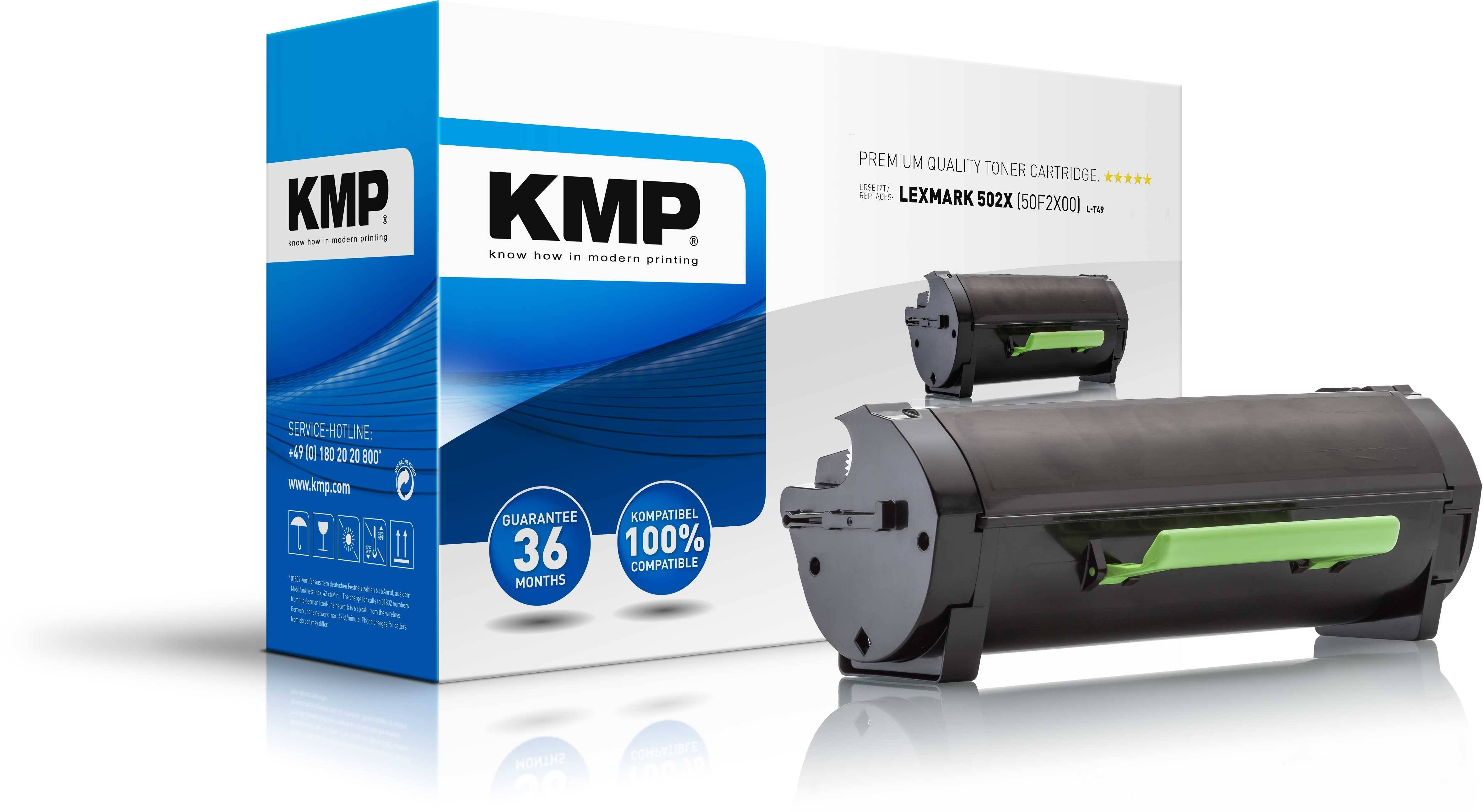 KMP L-T49 - Hohe Ergiebigkeit - Schwarz - kompatibel - Tonerpatrone (Alternative