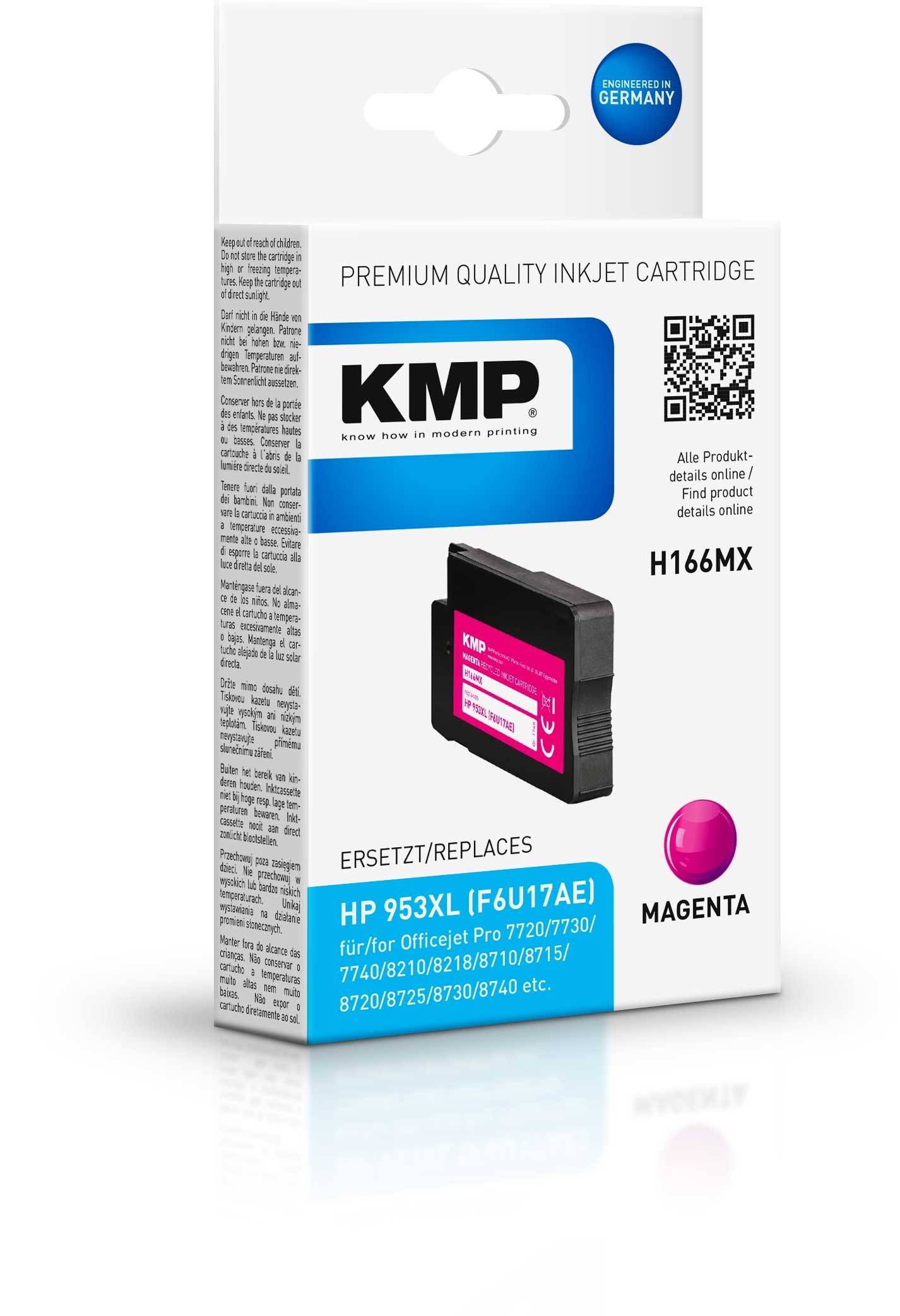 KMP 1748,4006 - Hohe (XL-) Ausbeute - Tinte auf Farbstoffbasis - 30 ml - 2000 Se