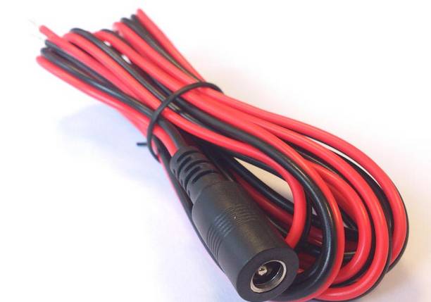 Lupus 10869 Strom Installationskabel 2.00 m Rot, Schwarz