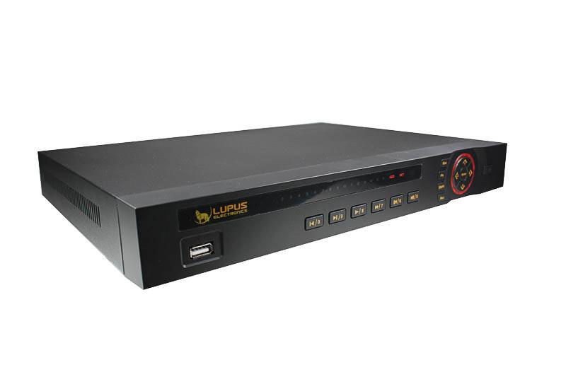 Lupus 10009 LE 918 4K 8 Kanal NVR Netzwerk-Videorecorder