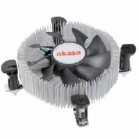 Akasa AK-CCE-7106HP CPU-Kühler mit Lüfter Intel® 775, Intel® 1150, Intel® 1151, Intel® 1155, Intel® 1156
