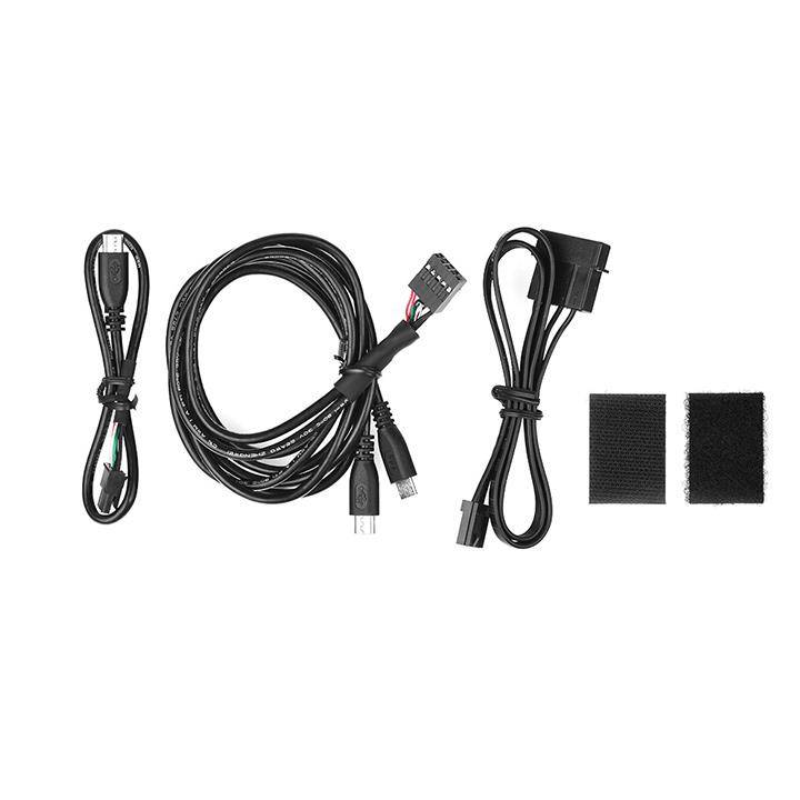 Thermaltake Riing Plus 12 RGB Kit PC-Gehäuse-Lüfter Schwarz, RGB (B x H x T) 120 x 120 x 25 mm inkl. LED-Beleuchtung