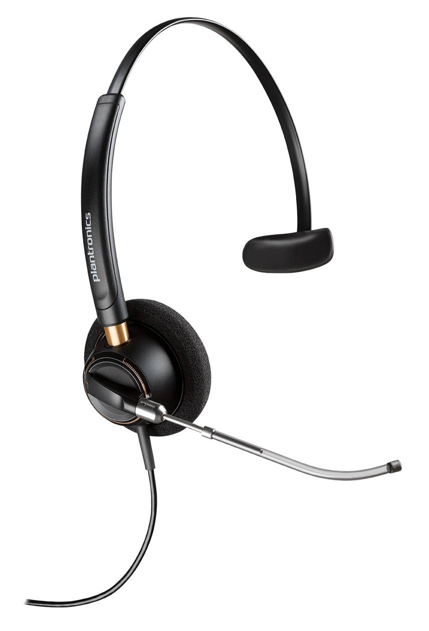 Plantronics HW510V EncorePro Telefon On Ear Headset kabelgebunden Mono Noise Cancelling