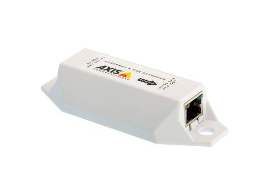 AXIS AXIS T8129 PoE Extender - Repeater - 100 PoE Extender 10 / 100 MBit/s IEEE 802.3af (12.95 W), IEEE 802.3at (25.5 W)