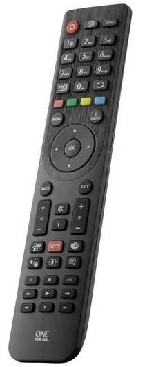 One For All Ersatzfernbedienung Telefunken Universal Fernbedienung Schwarz