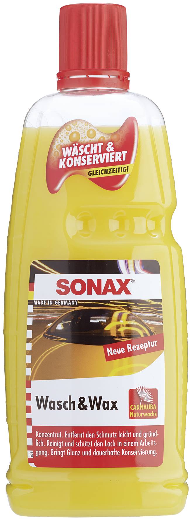 SONAX Carnauba-Wachs Wasch&Wax 1 L