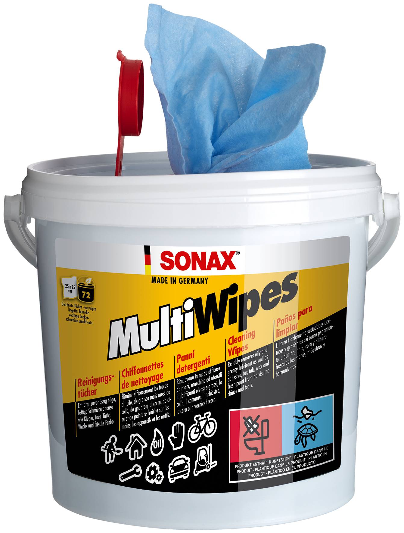 SONAX MultiWipes (72 Stück)