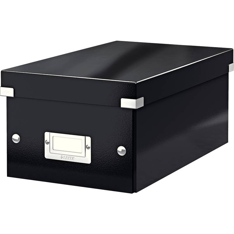 Leitz DVD Hülle 22 DVDs Laminierte Hartpappe Schwarz 1 St. (B x H x T) 190 x 135 x 320 mm 6042-00-95
