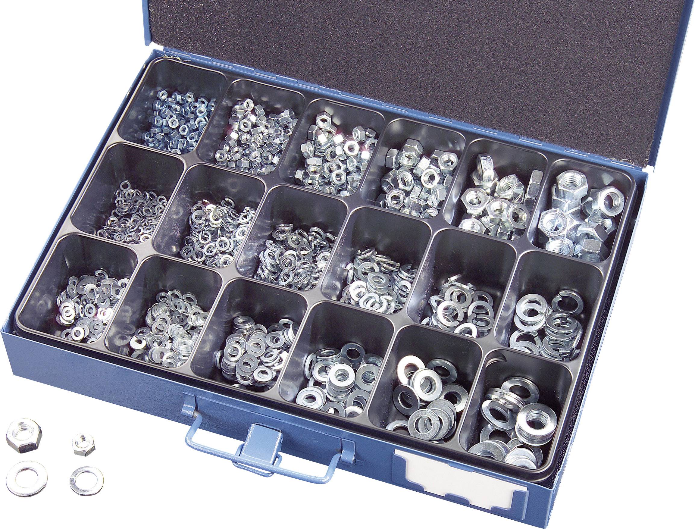 810774 Sicherungsmuttern-Sortiment Inhalt 1800St.