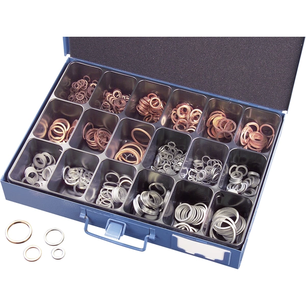 810780 Dichtungs-Sortiment Inhalt 650 St. 810780 Dichtungs-Sortiment Inhalt 650 St.