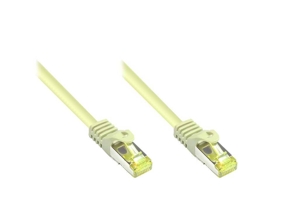 Good Connections 8070R-020 RJ45 S/FTP 2.00 m Grau Flammwidrig, mit Rastnasenschutz 1 St.