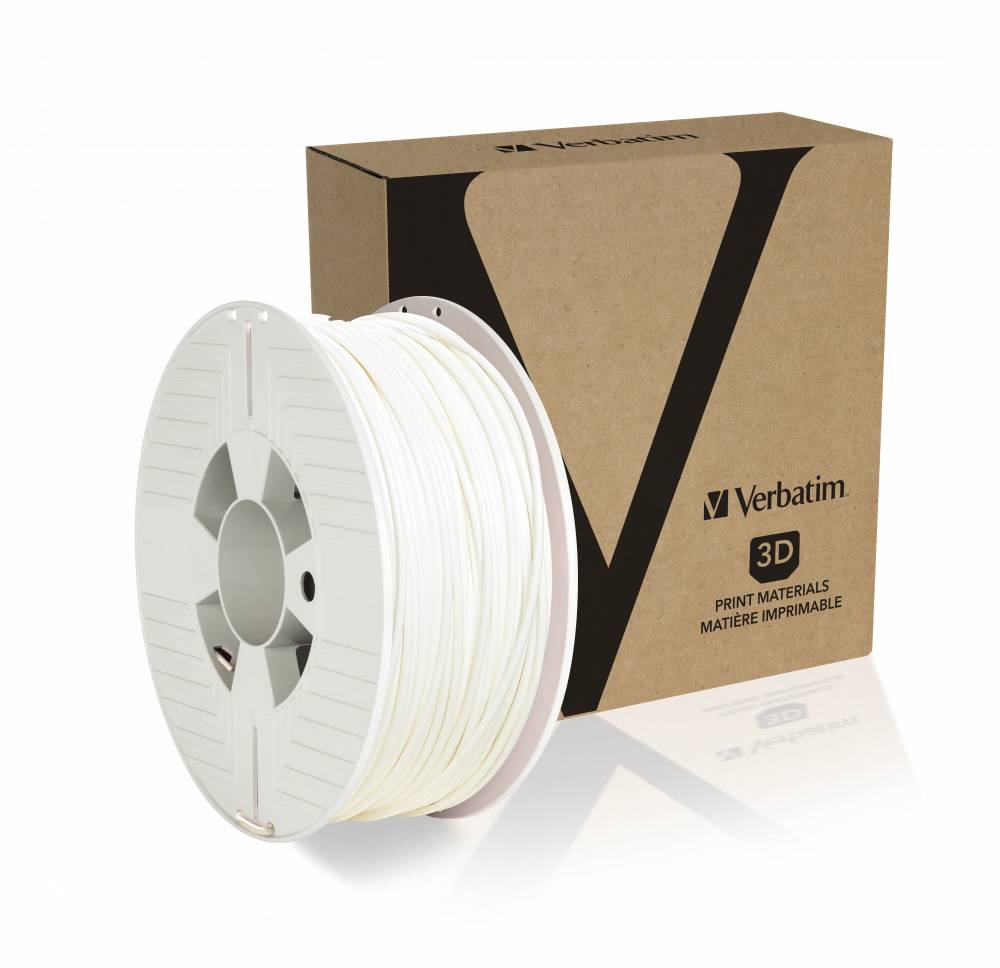 Verbatim 55034 Filament Filament ABS 2.85 mm 1000 g Weiß 1 St.