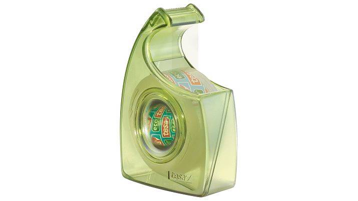 Klebefilm Eco & Clear 33mx19mm inkl. Easy Cut Handabroller ecoLogo