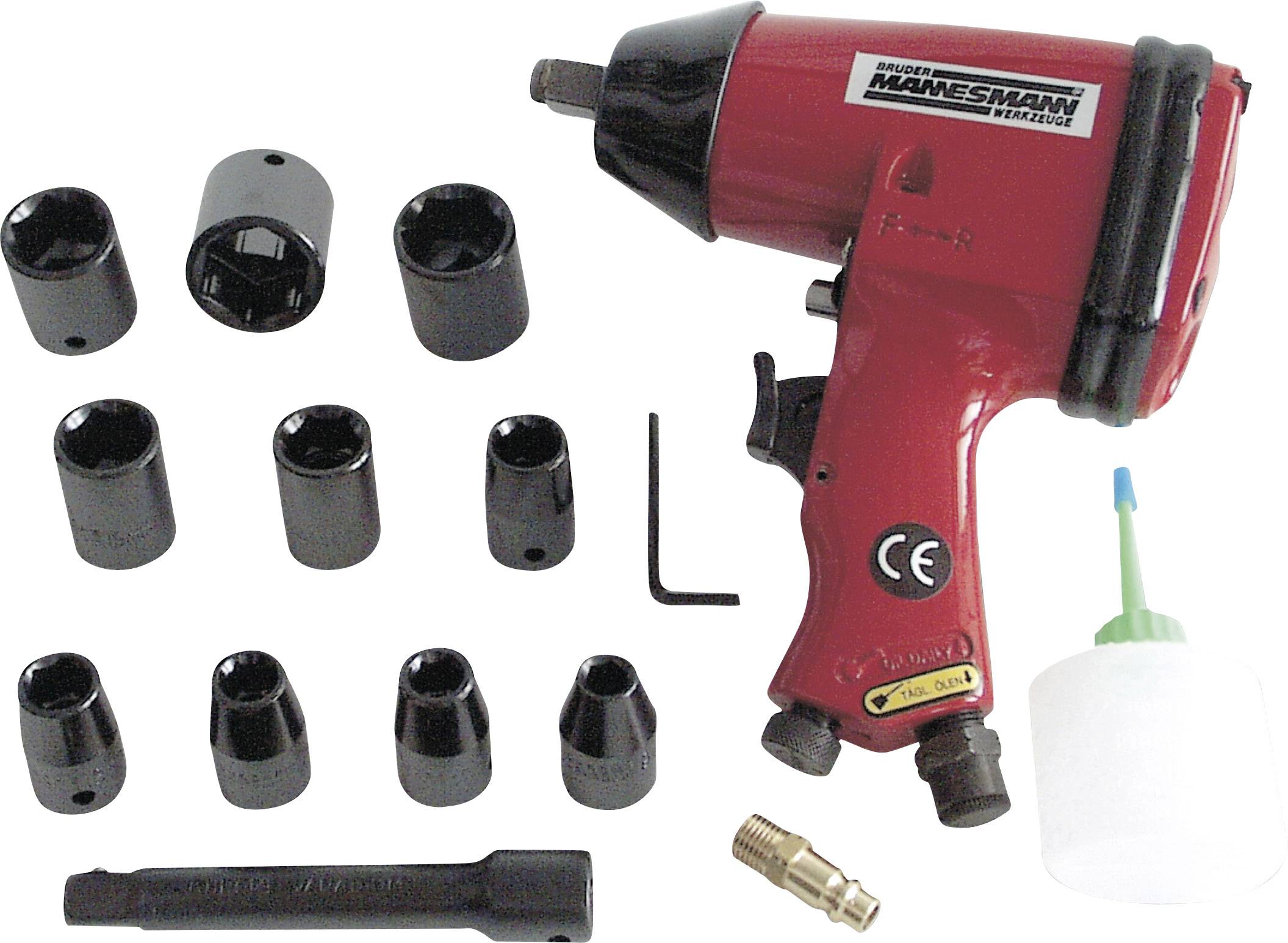 Brüder Mannesmann M 1503 Druckluft-Schlagschrauber Werkzeugaufnahme: 1/2" (12.5 mm) Außenvierkant D