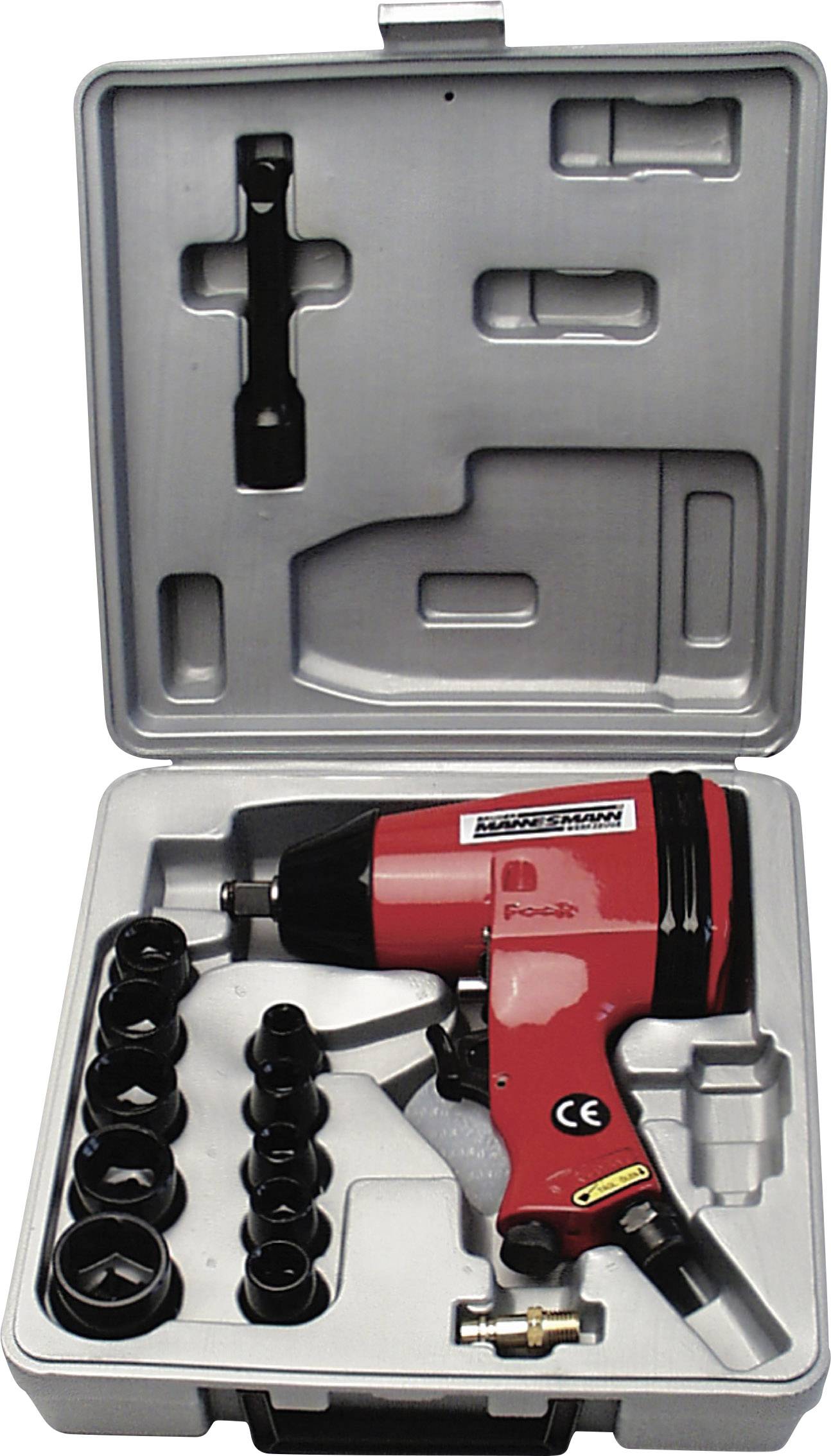 Brüder Mannesmann M 1503 Druckluft-Schlagschrauber Werkzeugaufnahme: 1/2" (12.5 mm) Außenvierkant Drehmoment (max.): 320 Nm mit