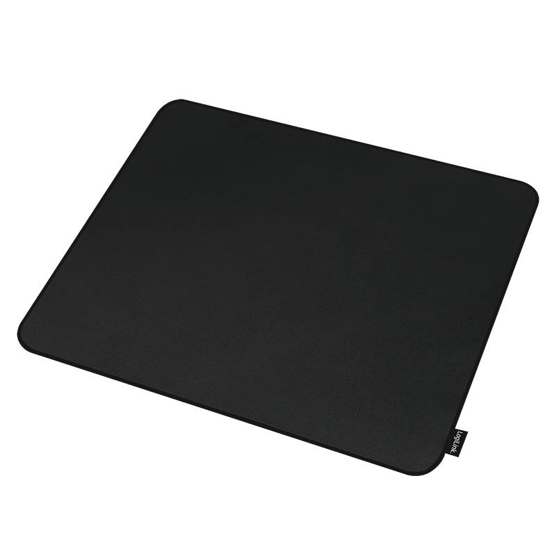 LogiLink Gaming Mauspad, vernähte Kanten, 455 x 400 mm, schwarz