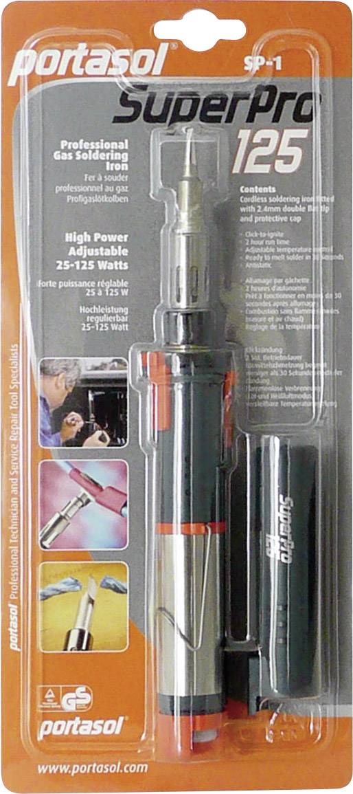 Portasol SuperPro Gaslötkolben 625 °C 90 min inkl. Piezozünder 1 St.
